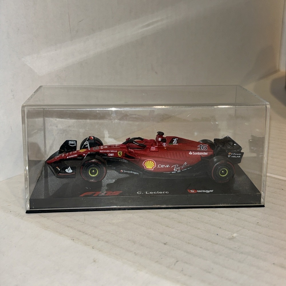 BBURAGO 1/43 - FERRARI F1-75 - SEASON CAR 2022 (C. LECLERC) 36831L/16‎